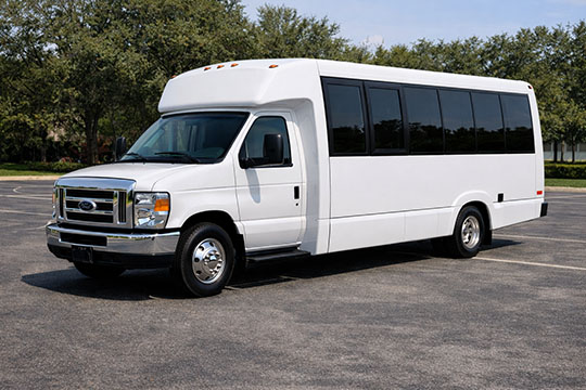 18-passenger minibus rental Chico TX