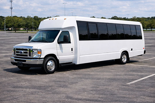 25-passenger minibus rental Chico TX